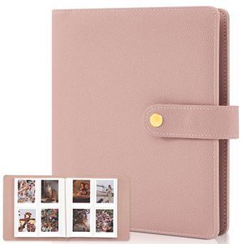 ZICOTO Photo Album for 2x3" Photos Holds 300+ Mini Pictures or Trading Cards