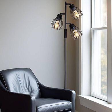 INDUSTRIAL UPRIGHT LAMP WITH ROTARY SWITCH