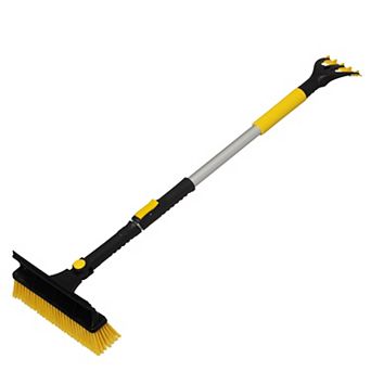 3551" Snow Brush, Ice Scraper & Squeegee, Scratch-Free Bristles