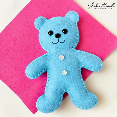 John Bead 9" x 12" Acrylic Craft Felt Sheets, 25pcs