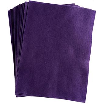 John Bead 9" x 12" Acrylic Craft Felt Sheets, 25 pc