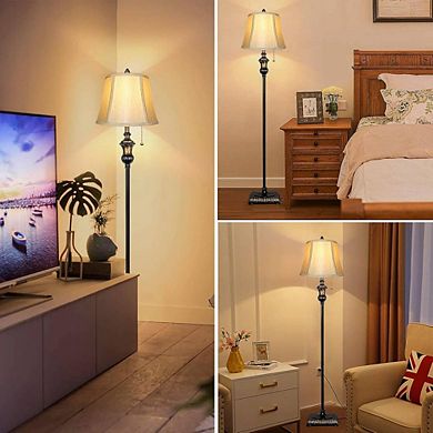 TRADITIONAL VINTAGE ELEGANT UPRIGHT LAMP