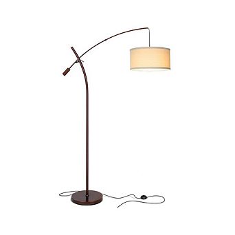 UPRIGHT LAMP WITH RETRACTABLE ARM