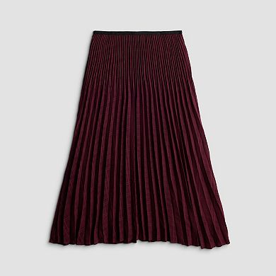 Women's Simply Vera Vera Wang Pleated Midi Skirt