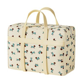 Dog Pattern Storage Bag for Organizing Quilts Blankets Seasonal Clothes 1 Pc