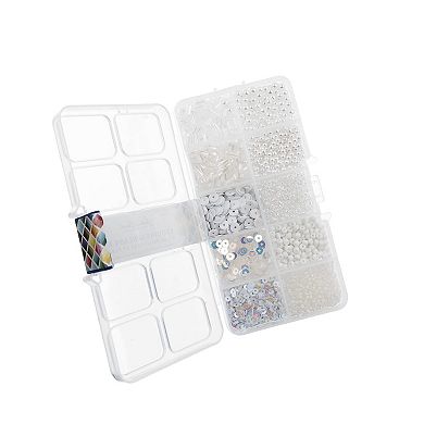 John Bead 10 Styles Sequins and Beads Kit 81 Grams