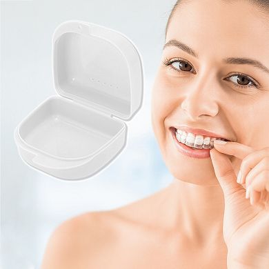 Portable Retainer Case for Clear Braces and Aligners