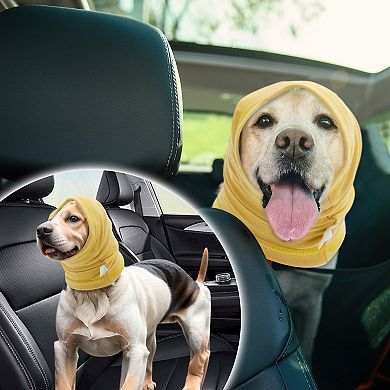 Noise Protection Dog Calming Hood for Anxiety Keep Warm 1Pc