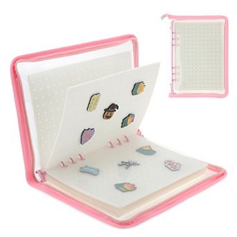 Pin Bag Portable Pin Display Book Ideal for Pins Brooches Storage