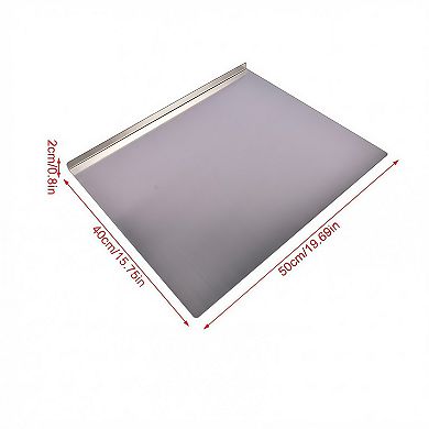 Heavy Extra Large 304 Stainless Steel Cutting Board for Chopping Baking & Pastry