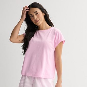 Women's Sonoma Goods For Life® Short Sleeve Pajama Top