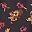Dk Purple Petal Floral
