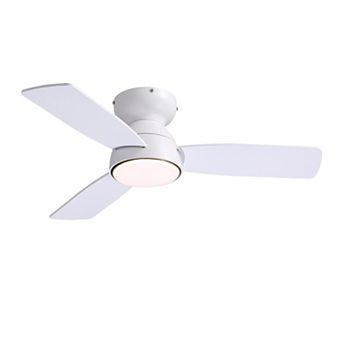 Moooni 32'' Smart Low-Profile Ceiling Fan with Light and Remote