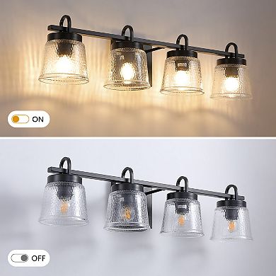 Moooni 4-Light Wall Lights Bathroom Vanity Lights