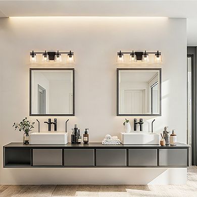 Moooni 4-Light Wall Lights Bathroom Vanity Lights