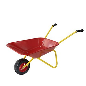 Whisen Children's Metal Wheelbarrow