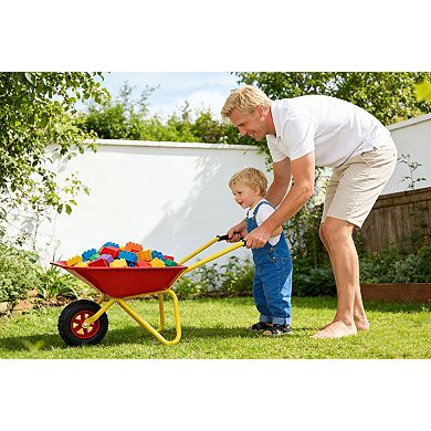 Whisen Children's Metal Wheelbarrow