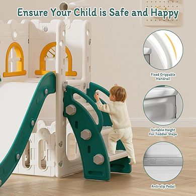 Bronze 6-in-1 Toddler Slide