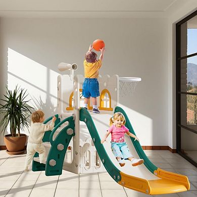 Bronze 6-in-1 Toddler Slide
