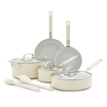 Bobby Flay by GreenPan Professional Grade Ceramic Nonstick 10 pc Cookware Set