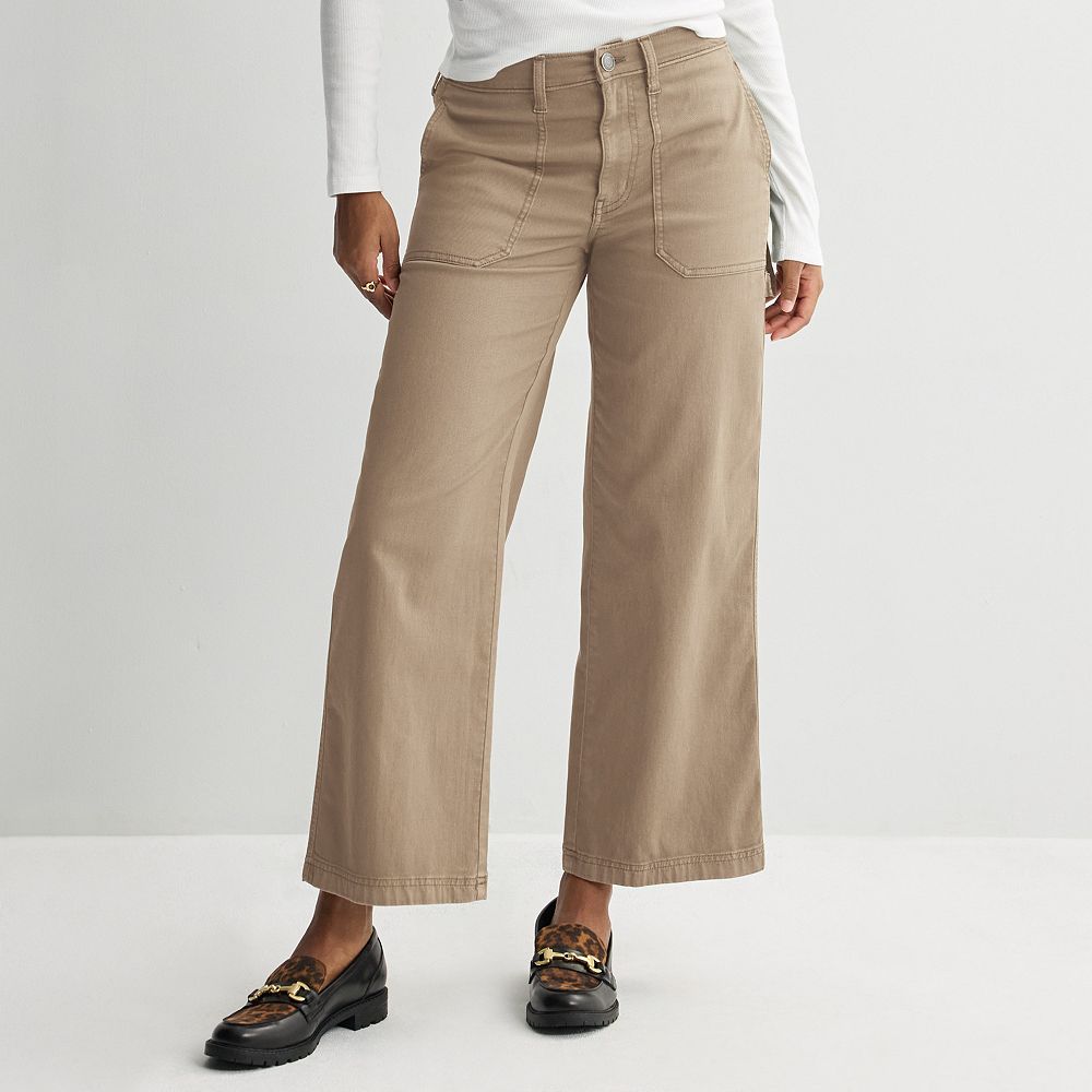 Juniors' SO® Mid Rise Utility Pants