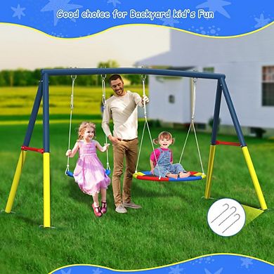 Bronze Swing Set for Backyards