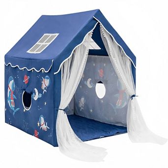 Large Kids Play Tent with Removable Cotton Mat