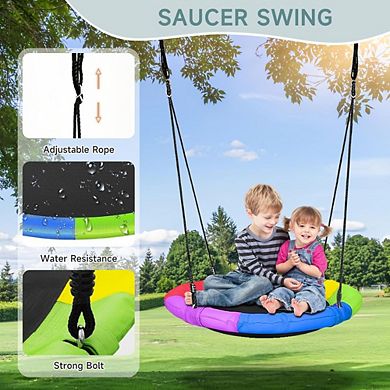 Bronze Backyard Swing Set
