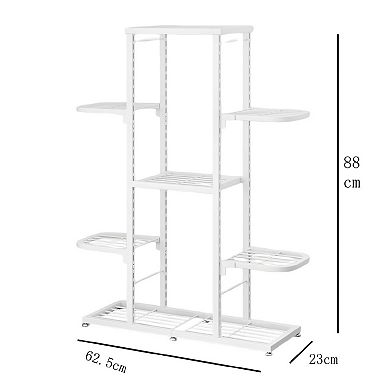 Plant Stand Multiple Flower Rack Holder 5 Tier Plants Shelf Ladder Table Plants Rack