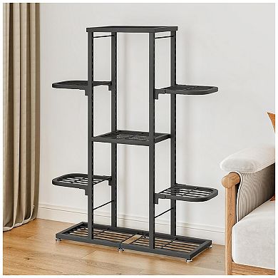 Plant Stand Multiple Flower Rack Holder 5 Tier Plants Shelf Ladder Table Plants Rack