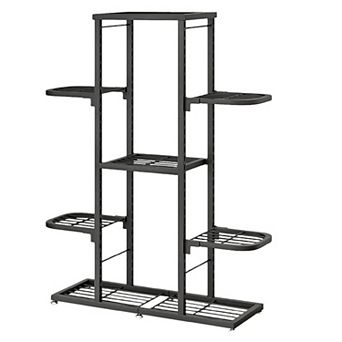 Plant Stand Multiple Flower Rack Holder 5 tier Plants Shelf Ladder Table Plants Rack