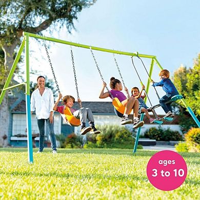 Bronze Heavy Duty Backyard Swing Set