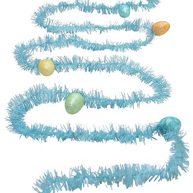 Northlight 25-ft. Tinsel Garland with Easter Eggs