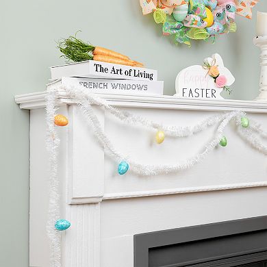 Northlight 25-ft. Tinsel Garland with Easter Eggs