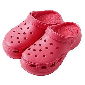 Roxoni Women’s Stylish High Heel Clog Slippers with Soft Sole