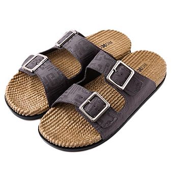 Roxoni Women's Fashion Double Buckle Indoor/Outdoor Sandal