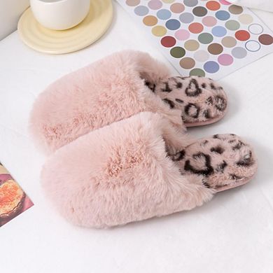 Roxoni Women’s Winter Cozy Slippers with 3-Pack Fuzzy Ankle Socks