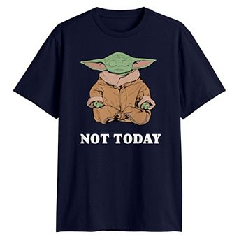 Men's Star Wars Grogu Not Today Graphic Tee