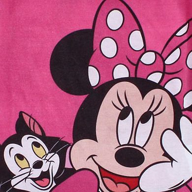 Textiel Trade Toddler Girl's Minnie Mouse Long Sleeve Pajama Set