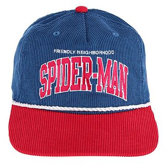 CTM Men's Marvel Friendly Neighborhood Spider-man Trucker Cap