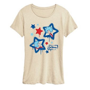 Women's Dr. Seuss Thing 1 & Thing 2 Graphic Tee