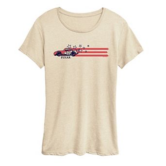 Women's Disney / Pixar's Cars Americana Stars & Stripes Graphic Tee