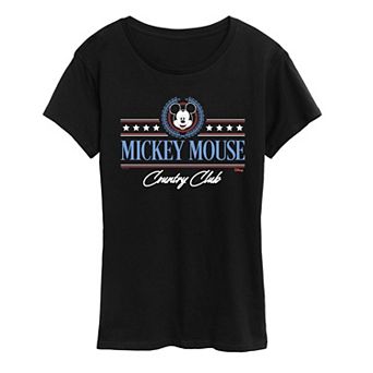 Women's Disney's Mickey Mouse Country Club Graphic Tee