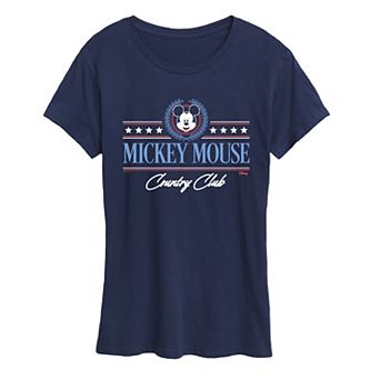 Women's Disney's Mickey Mouse Country Club Graphic Tee