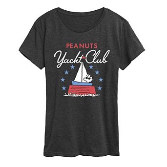 Women's Peanuts Yacht Club Graphic Tee