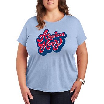Plus Size American Honey Graphic Tee