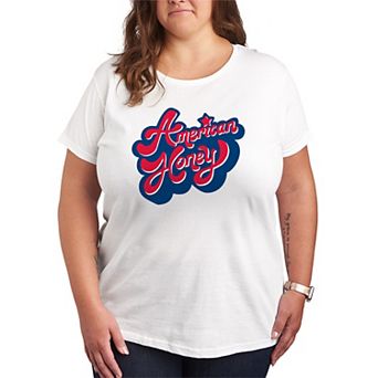 Plus Size American Honey Graphic Tee