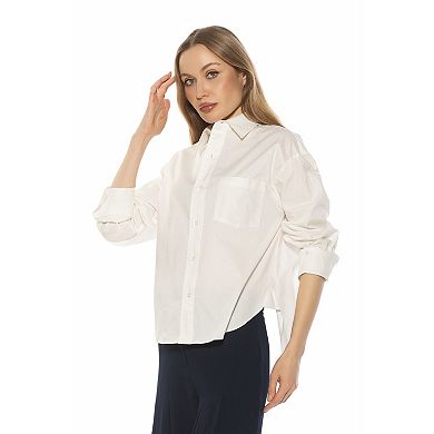 Women's ALEXIA ADMOR Boyfriend Oversized Shirt