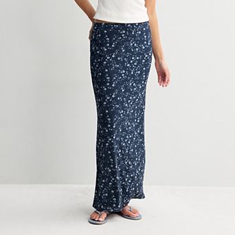 Juniors' SO® Mesh Maxi Skirt