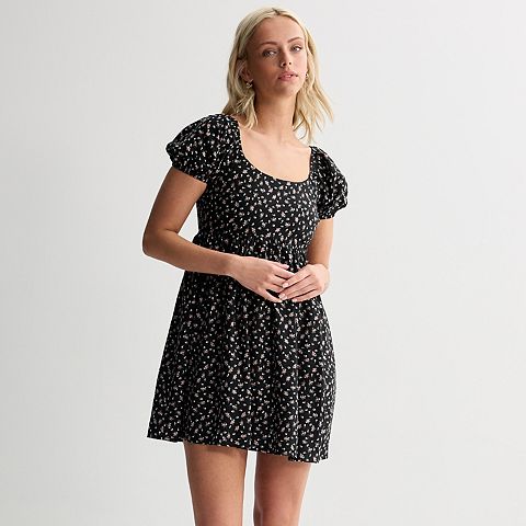 Женские платья SO Juniors' SO® Puff Sleeve Mini Dress